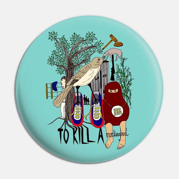 To Kill a Mockingbird (colour) Pin by louweasely