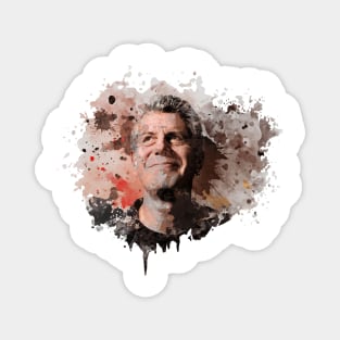 anthony bourdain art Magnet