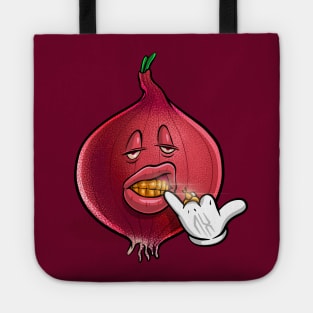 Funny Expensive Gold Teeth Onion Tote