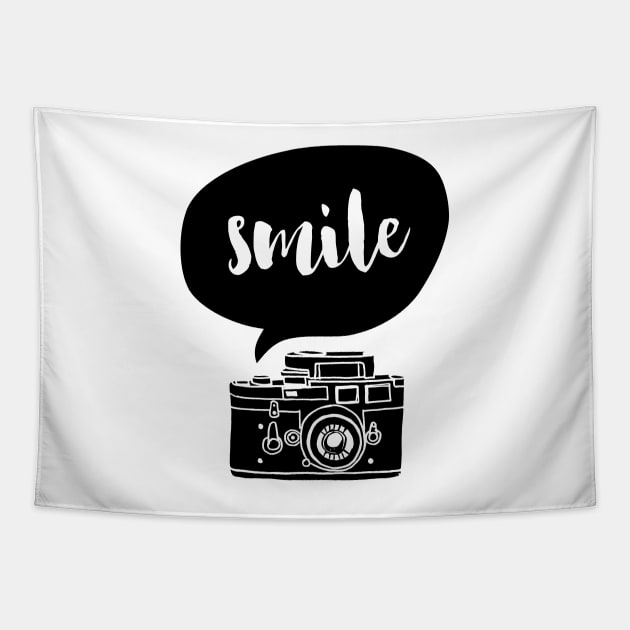 Smile Tapestry by MotivatedType