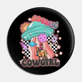 Cosmic Cowgirl Pin