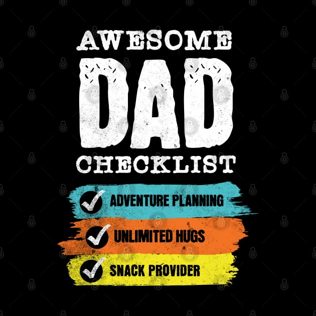 Super Dad - Fathers Day Gift - Awesome Dad by TayaDesign