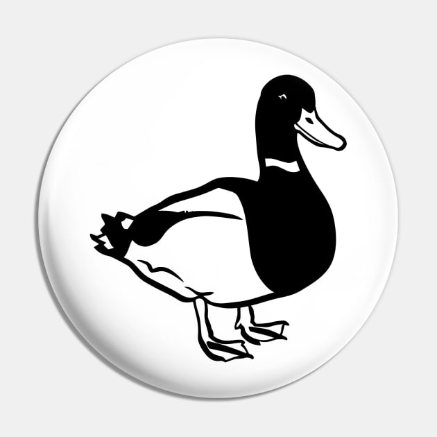 Duck Pin by tribbledesign