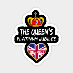 Queen Platinum Jubilee the Queen's 2022 Celebration Magnet