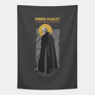 Andrei Rublev Illustration w/ Title Tapestry