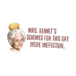 GOLDEN GIRLS x JANE AUSTEN Series — Sophia Petrillo x Mrs. Bennet T-Shirt