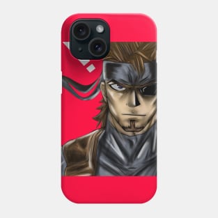 solid snake the metal gear solid in ground zeroes Phone Case