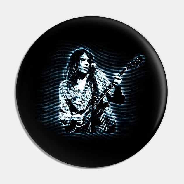 Neil Young Forever Pay Tribute to the Iconic Singer-Songwriter with a Classic Music-Inspired Tee Pin by Angel Shopworks
