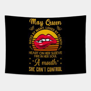 May Birthday Queen Tapestry