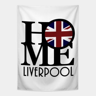 HOME Liverpool (UK Flag) Tapestry