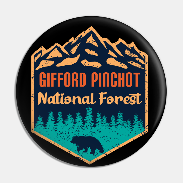 Gifford pinchot national forest Gifford Pinchot Pin TeePublic