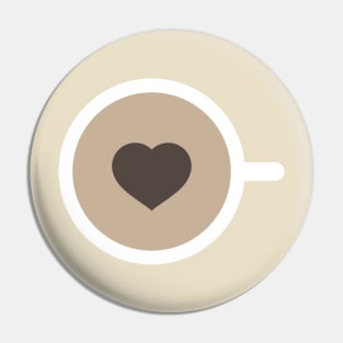 Loved Coffee Pin