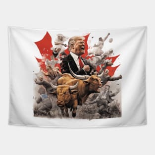 Trump T-Shirts Design Tapestry