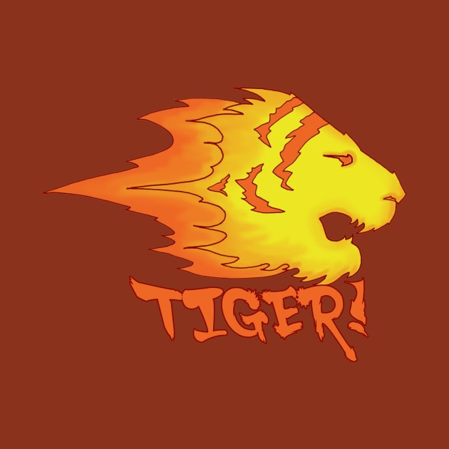 Tiger Glow by Prototypeinks