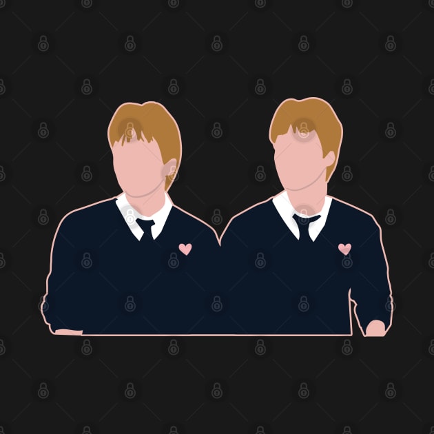 Fred And George Weasly Essential Gift by Vixel Art