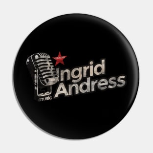 Ingrid Andress - Vintage Microphone Pin