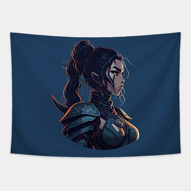 Elf Paladin Tapestry by SpriteGuy95