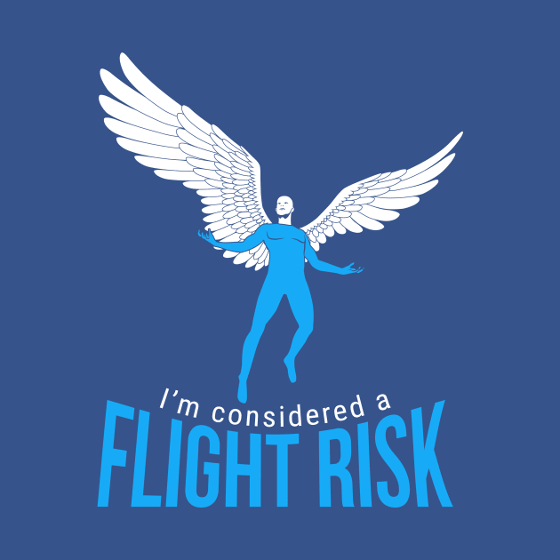 Flight Risk (winged man) by andyjhunter