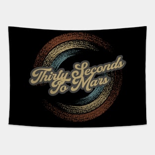 Thirty Seconds To Mars Circular Fade Tapestry