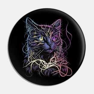 Magic cat Pin