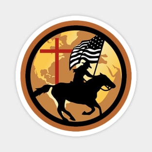 American Cavalry Magnet