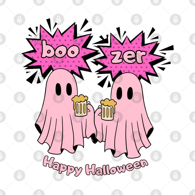 Pink Ghost boozer by CyberFather