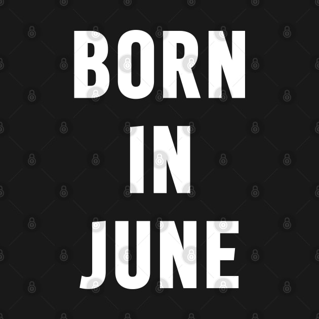 Born in June Text by Mairuem