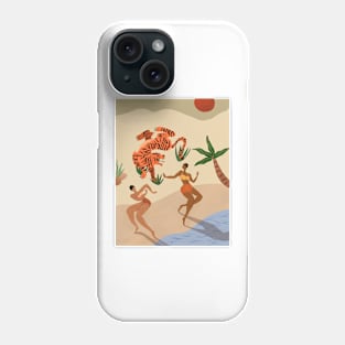 Dancing Tiger Phone Case