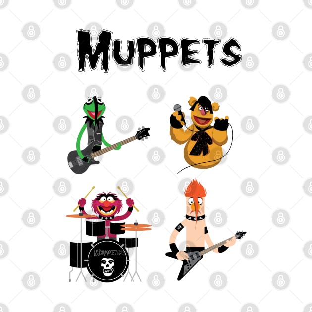 Punk Muppets by Baby Rockstar