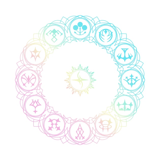 emblem symbols (pastel) by Venomic_Ink