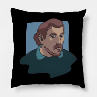 Paul Gauguin Portrait Pillow