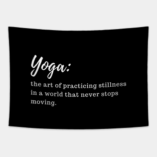 funny yoga sayings Tapestry