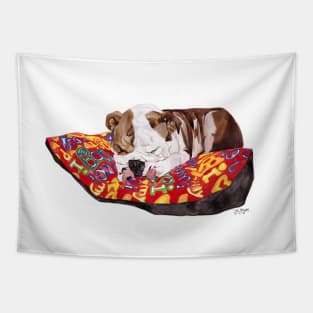 Bulldog Tapestry