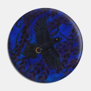 Raven Riddles Pin