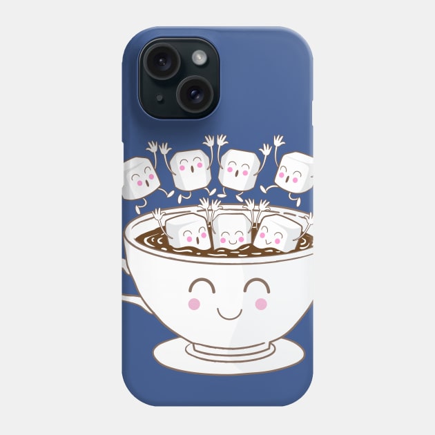 Marshmallow fun! Phone Case by Plushism