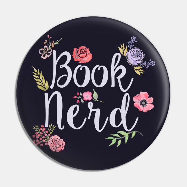 Book Nerd Reverse Pin by rainilyahead