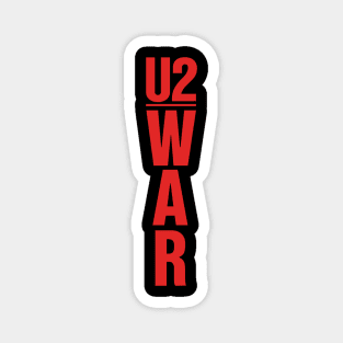 U2 War Logo Magnet