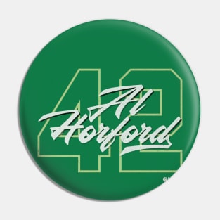 Al Horford Boston Number Script Pin