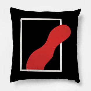 Minimal Abstract Weird Art Pillow