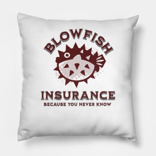 Blowfish Insurance Pillow