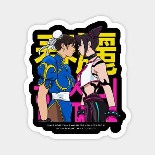 Chun Li vs Juri Magnet