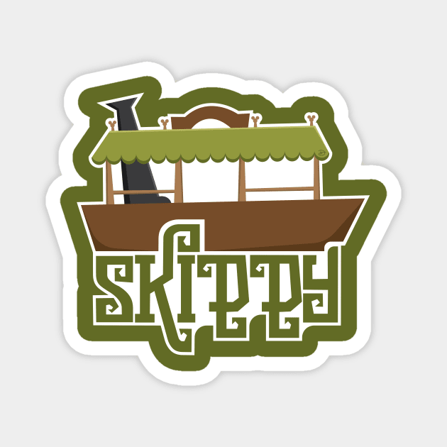 Jungle Cruise - Skippy Magnet by dhartist