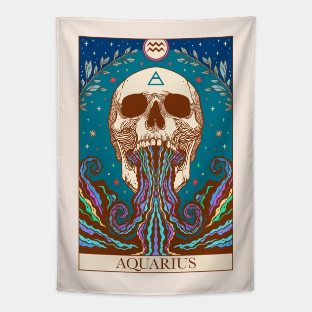 Aquarius tapestry hot sale