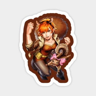 Squirrel Girl (MARVEL Battle Lines) - Without Title Card Magnet