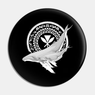 Kanaka Maoli Humpback Whales Pin