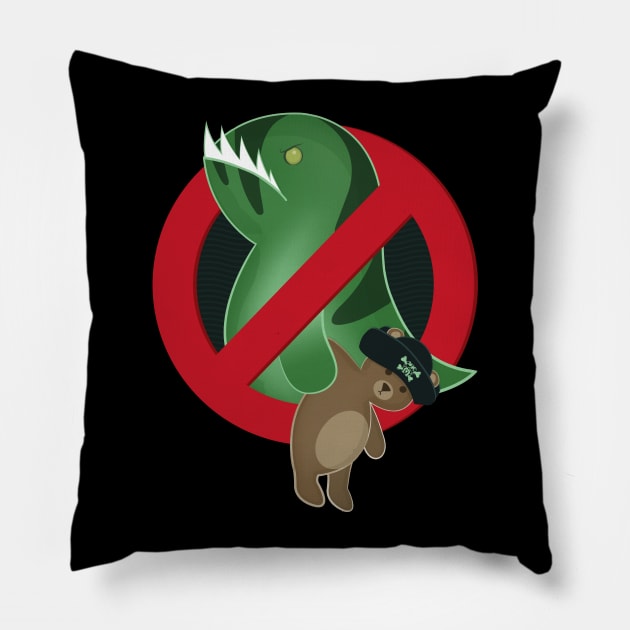 Leviathans Need Not Apply Pillow by LimeGreenPalace