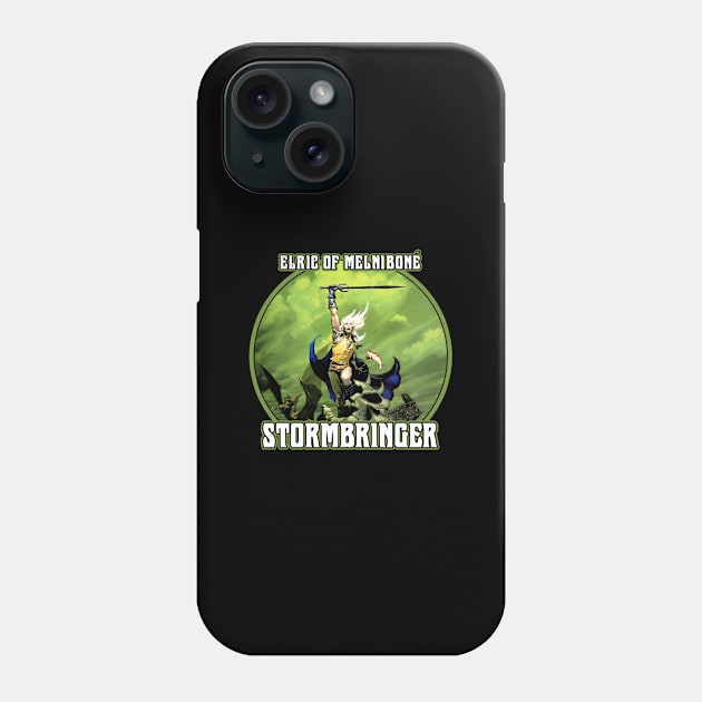 Stormbringer (Black Print) Phone Case by Miskatonic Designs