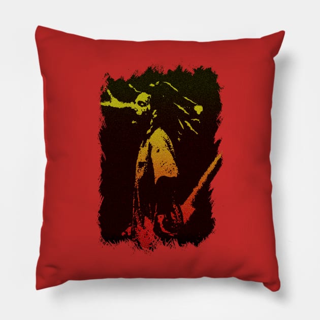 $crim-SILHOUETTE Pillow by Mysimplicity.art