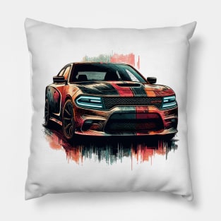 Dodge Charger Pillow