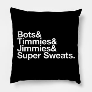 Warzone Player Types Pillow